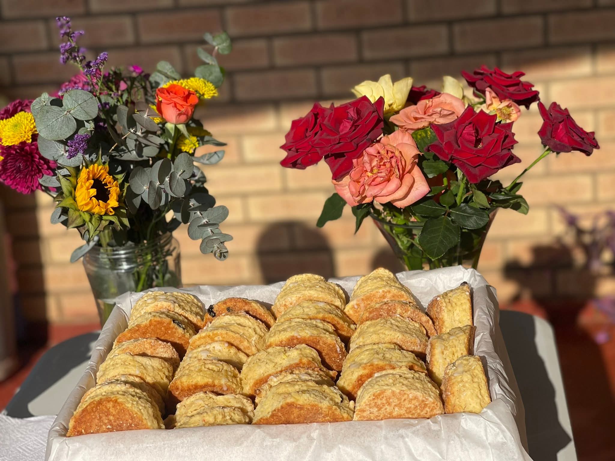Handmade scones